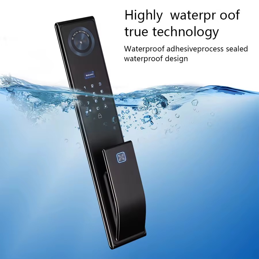 Supa Sleek Palm FaceID Tuya Smart Security Door Lock