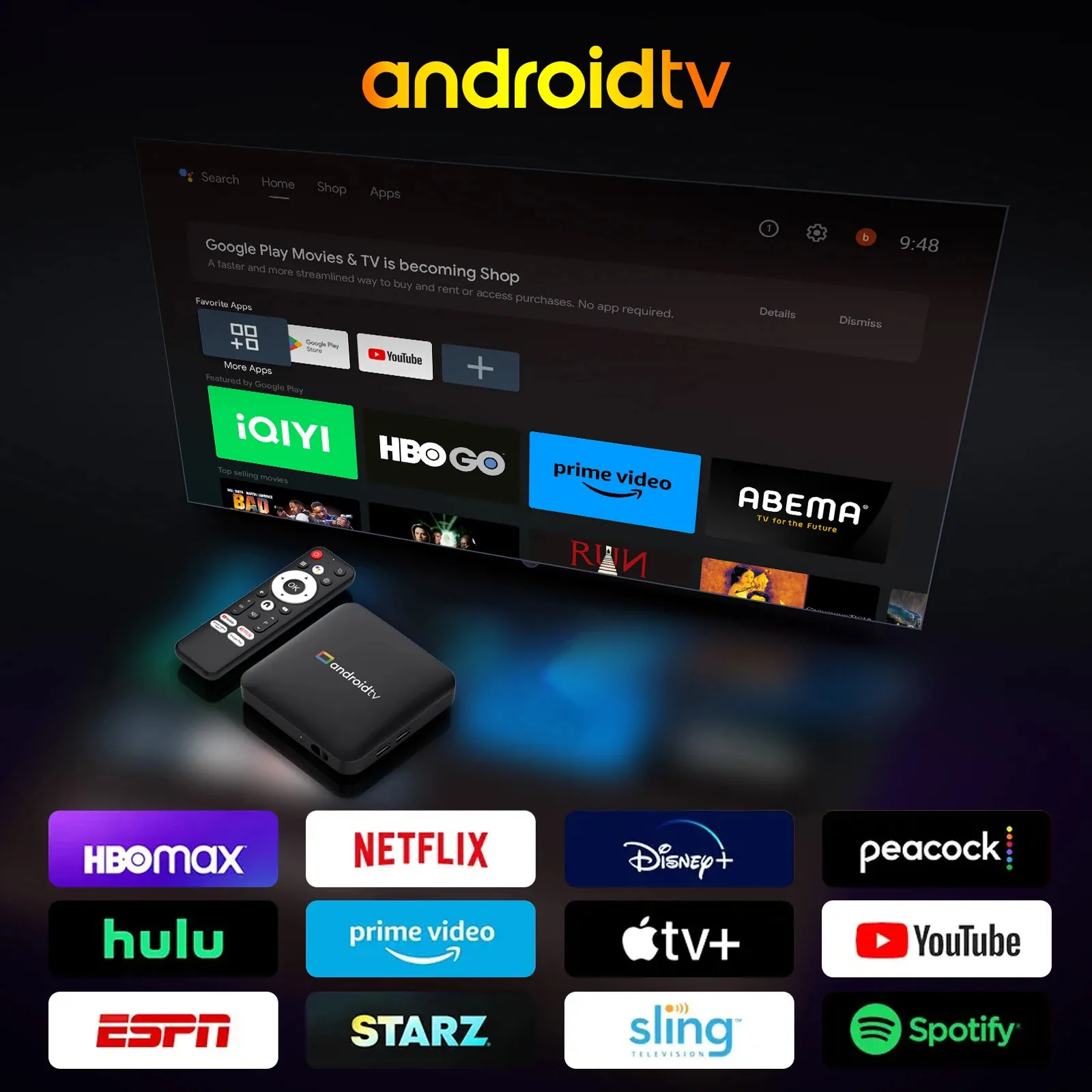 H96 Max S905L3 Amlogic S905L3 Android 14.0