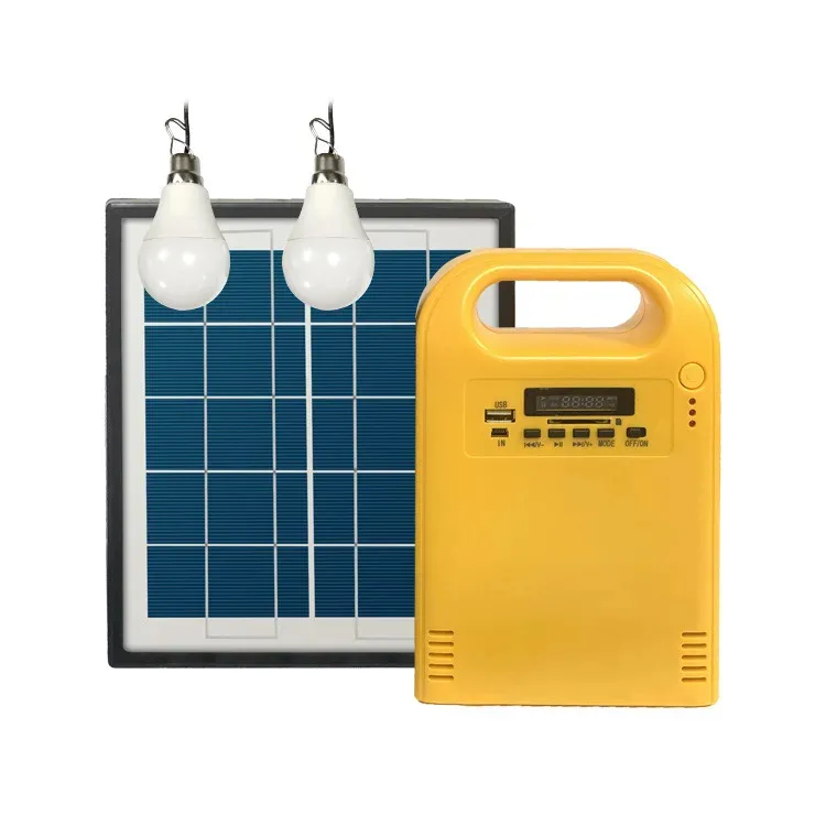 Portable Mini Solar Energy System Generator with LED Ligh...