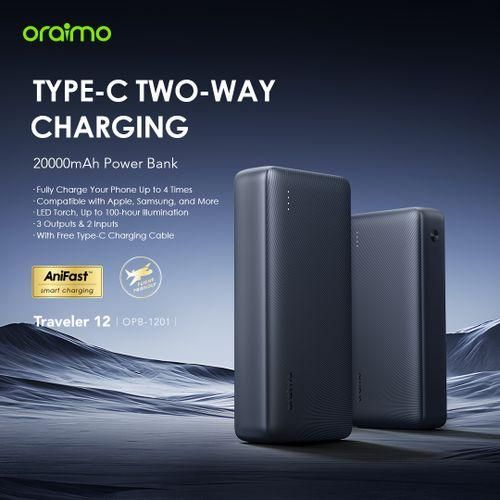 Oraimo Traveler 12 20000mAh 12W Power Bank