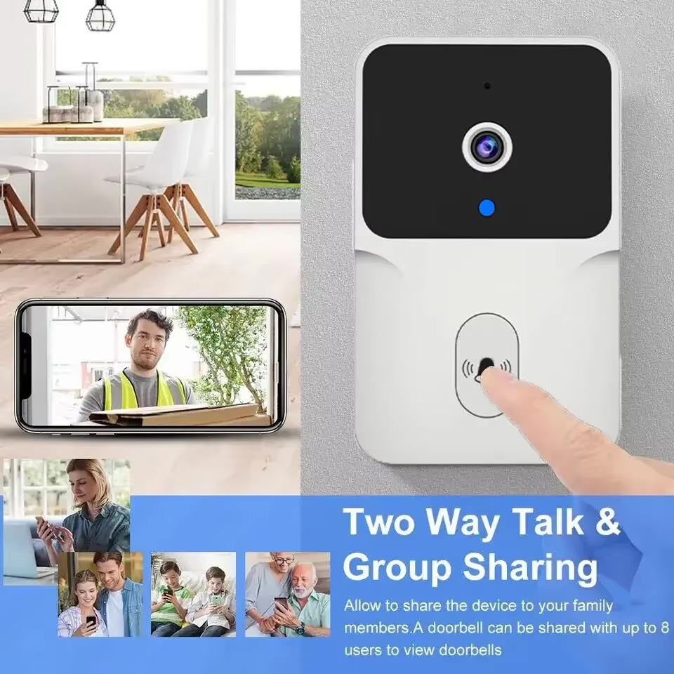 Tuya Smart Video Doorbell WiFi Wireless HD Camerabattery